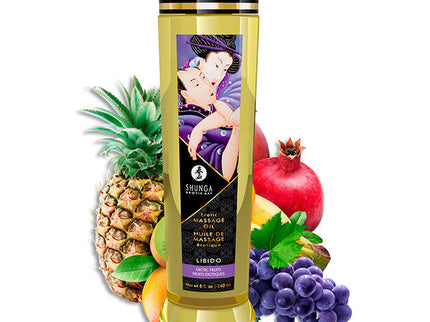 SHUNGA - EROTIC MASSAGE OIL LIBIDO 240 ML