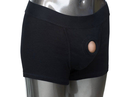 CALEXOTICS - PACKER GEAR BOXER BRIEF HARNESS M/L