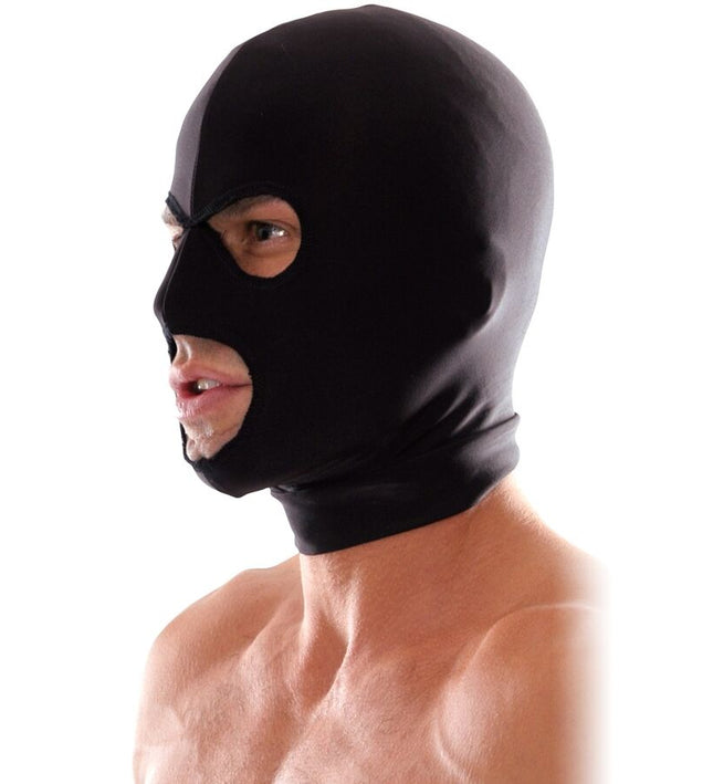 FETISH FANTASY SERIES - SPANDEX 3-HOLE HOOD