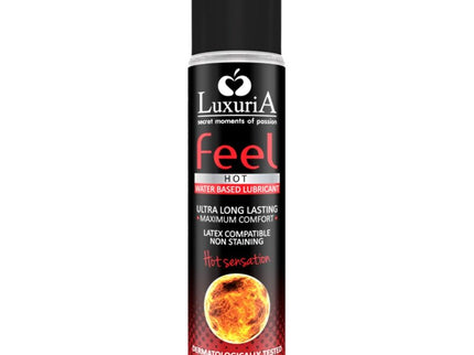 INTIMATELINE - LUXURIA FEEL HOT SENSATION WATER BASED LUBRICANT 60 ML