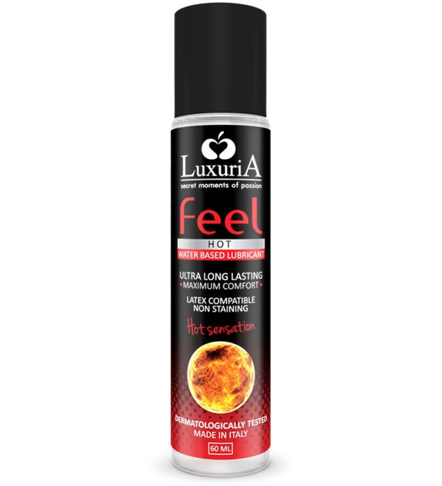 INTIMATELINE - LUXURIA FEEL HOT SENSATION WATER BASED LUBRICANT 60 ML