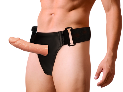 HARNESS ATTRACTION - RNES HOLLOW BENNY WITH VIBRATOR 15 CM -O- 4.5 CM