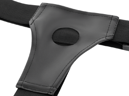 HARNESS ATTRACTION - WILLIAN HOLLOW RNES WITH VIBRATOR 17 CM -O- 4.5 CM