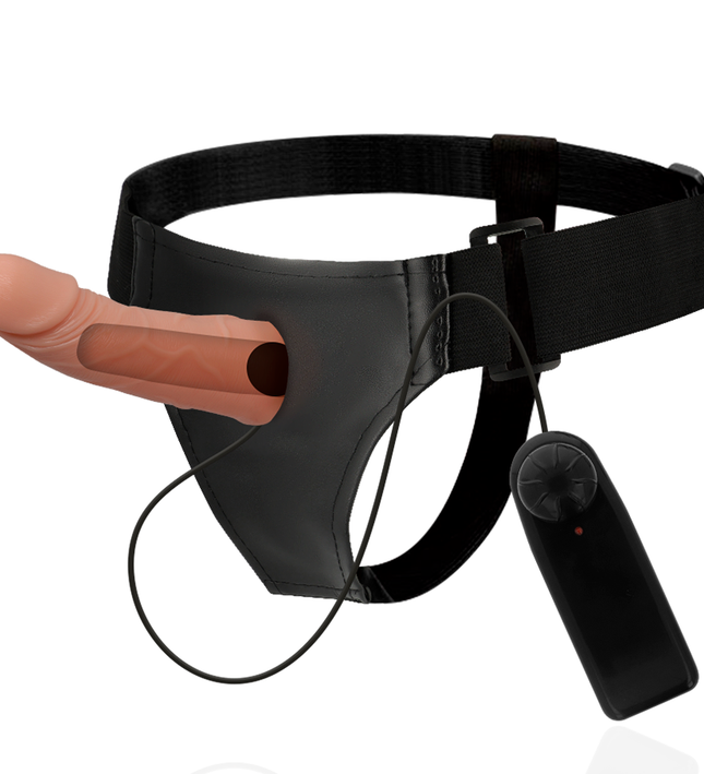 HARNESS ATTRACTION - RNES HOLLOW FRAMES WITH VIBRATOR 15 CM -O- 5 CM