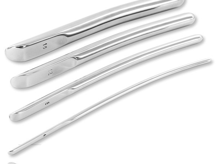 METAL HARD - 4MM STEEL URETHRAL DILATOR