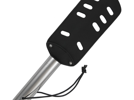 METAL HARD - THE PADDLE ORIGINAL LEATHER AND METAL - WITH HOLES