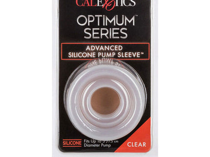 CALEXOTICS - ADV SILICONE PUMP SLEEVE TRANSPARENT