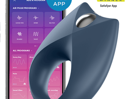 SATISFYER - POWERFUL ROYAL ONE RING VIBRATOR APP