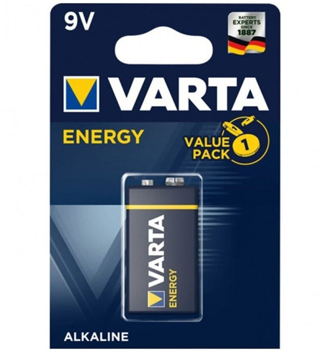 VARTA - ENERGY BATTERY  9V LR61 1 UNIT
