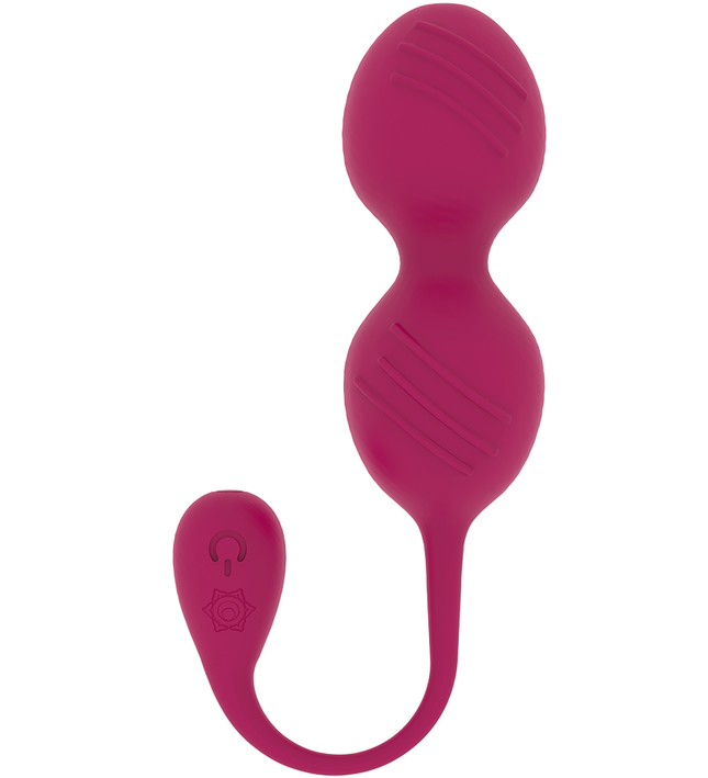 RITHUAL - NISHA RECHARGEABLE VIBRATING KEGEL BALLS ORCHID