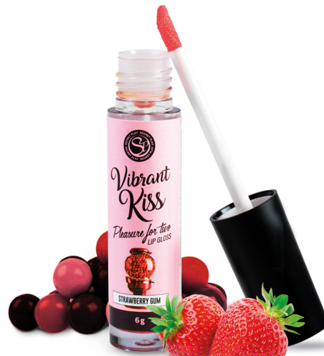 SECRETPLAY - LIP GLOSS VIBRANT KISS STRAWBERRY GUM