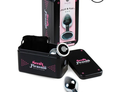 SECRETPLAY - ANAL PLUG BLACK S