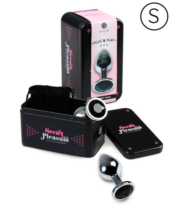 SECRETPLAY - ANAL PLUG BLACK S