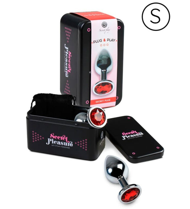 SECRETPLAY - ANAL PLUG RED S
