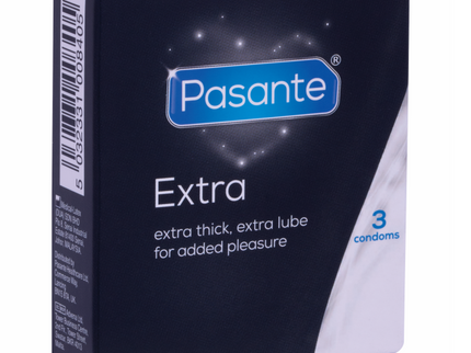 PASANTE - EXTRA CONDOM EXTRA THICK 3 UNITS