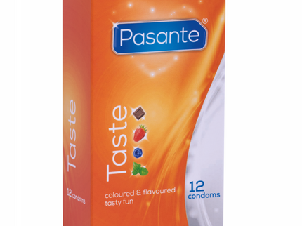 PASANTE - CONDOMS FLAVORS 12 UNITS