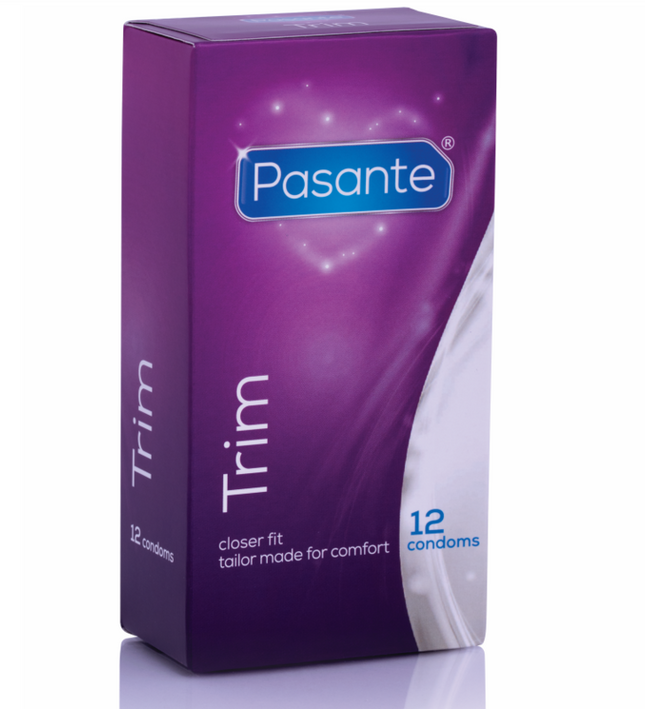PASANTE - THIN TRIM MS CONDOMS 12 UNITS