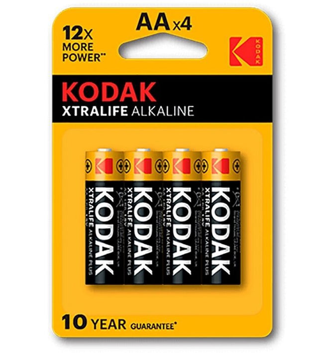 KODAK - XTRALIFE ALKALINE BATTERY AA LR6 BLISTER * 4