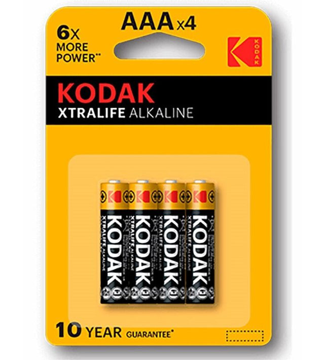 KODAK - XTRALIFE ALKALINE BATTERY AAA LR03 BLISTER * 4