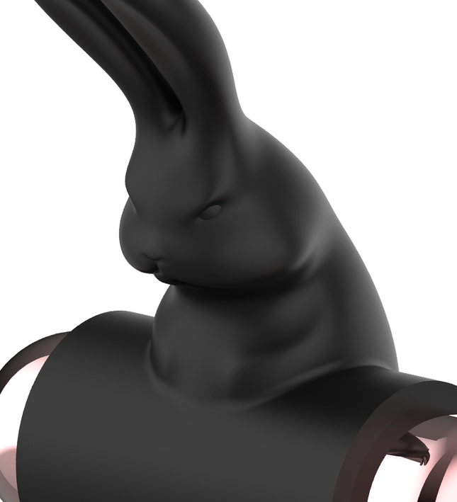 COQUETTE CHIC DESIRE - COCK RING WITH VIBRATOR BLACK/ GOLD