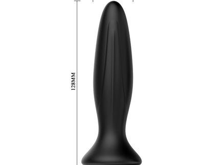 MR PLAY - RECHARGEABLE BLACK VIBRATOR ANAL PLUG