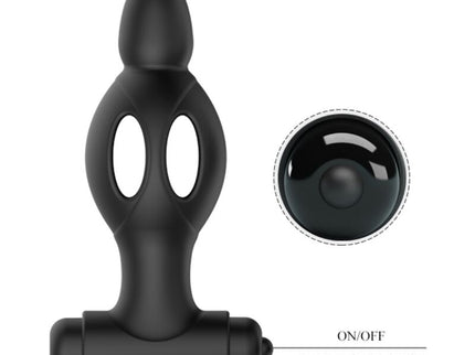 MR PLAY - SILICONE ANAL PLUG WITH VIBRATION