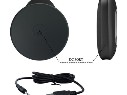 MR PLAY - ANAL PLUG WITH VIBRATION BLACK REMOTE CONTROL