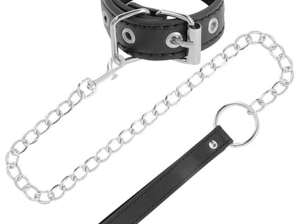 DARKNESS - PENIS RING WITH STRAP