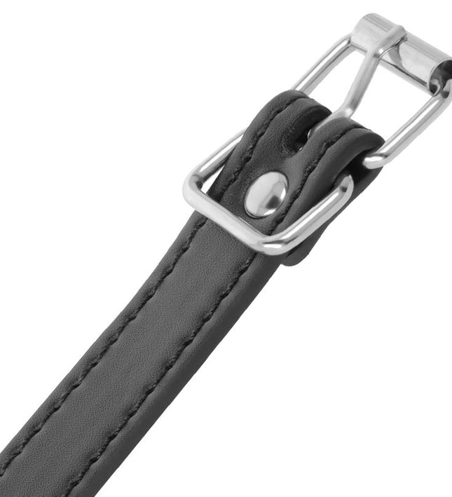 DARKNESS - PENIS RING WITH STRAP