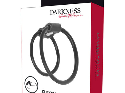 DARKNESS - ENHANCING DUO PENIS RINGS.
