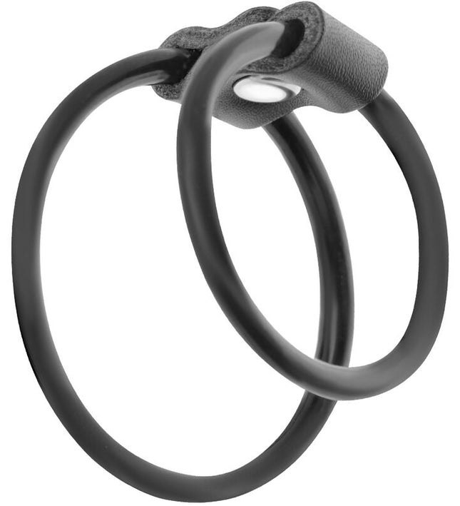 DARKNESS - ENHANCING DUO PENIS RINGS.