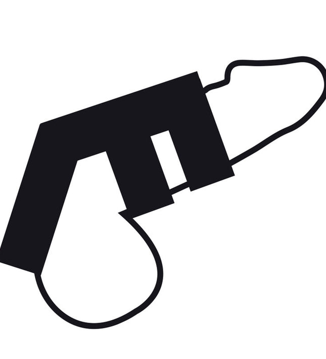 DARKNESS - ADJUSTABLE LEATHER DOUBLE PENIS AND TESTICLE RING