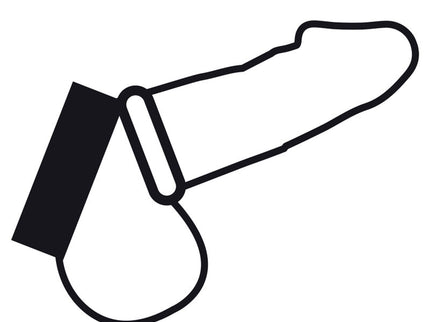 DARKNESS - METAL RING FOR THE PENIS AND TESTICLES