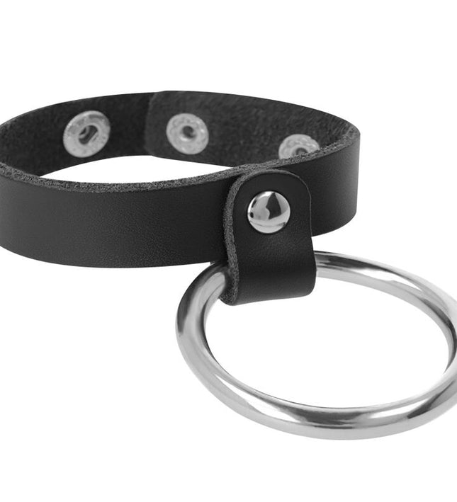 DARKNESS - METAL RING FOR THE PENIS AND TESTICLES