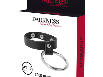 DARKNESS - METAL RING FOR THE PENIS AND TESTICLES