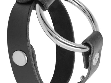 DARKNESS - BDSM COCK AND TESTICLE RING