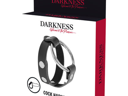 DARKNESS - BDSM COCK AND TESTICLE RING