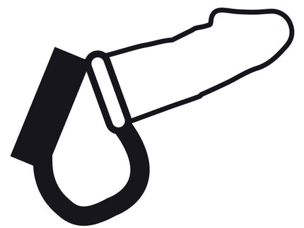 DARKNESS - BDSM COCK AND TESTICLE RING