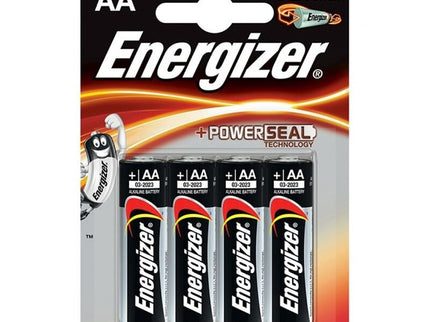 ENERGIZER - ALKALINE POWER BATTERY AA LR6 *4