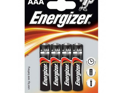 ENERGIZER - ALKALINE POWER BATTERY AAA LR03 *4