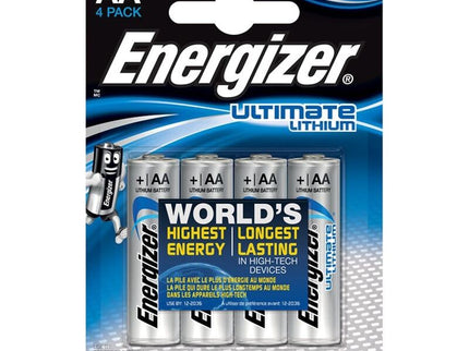 ENERGIZER - ULTIMATE LITHIUM AA L91 LR6 1,5V *4
