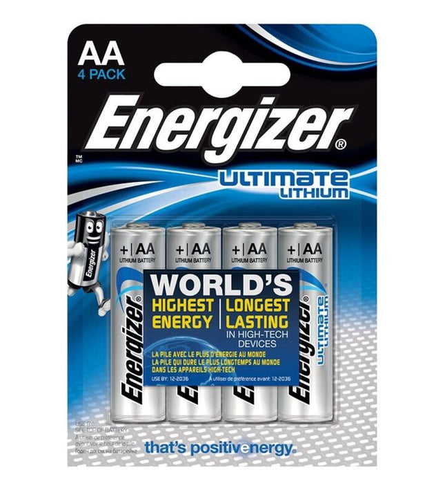 ENERGIZER - ULTIMATE LITHIUM AA L91 LR6 1,5V *4