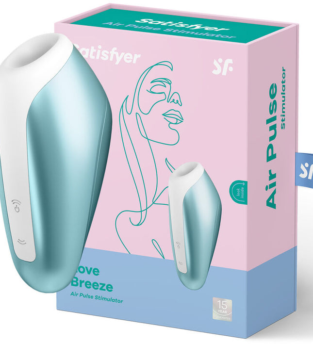 SATISFYER - LOVE BREEZE SUCTIONER ICE BLUE