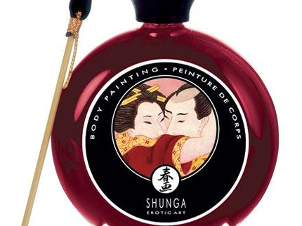 SHUNGA - STRAWBERRY AND CAVA BODY PAINTING