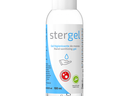 STERGEL - HYDROALCOHOLIC HAND SANITIZING GEL ALOE VERA 100ML