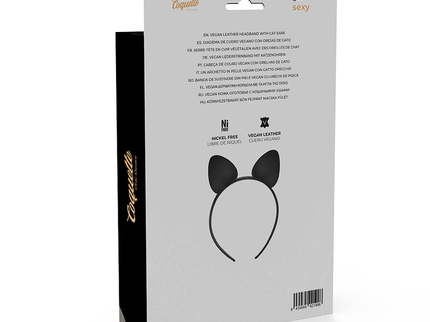 COQUETTE CHIC DESIRE - HEADBAND WITH CAT EARS