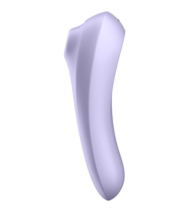 SATISFYER - DUAL PLEASURE AIR PULSE VIBRATOR MAUVE