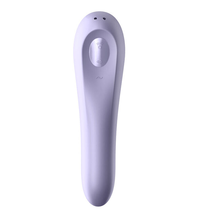 SATISFYER - DUAL PLEASURE AIR PULSE VIBRATOR MAUVE