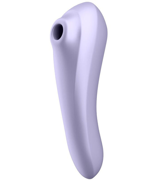 SATISFYER - DUAL PLEASURE AIR PULSE VIBRATOR MAUVE