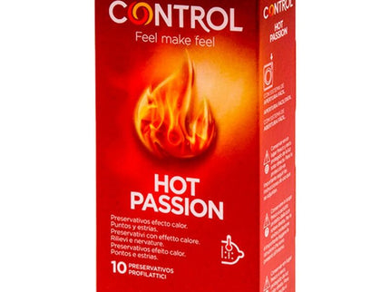 CONTROL - HOT PASSION WARMING EFFECT 10 UNITS